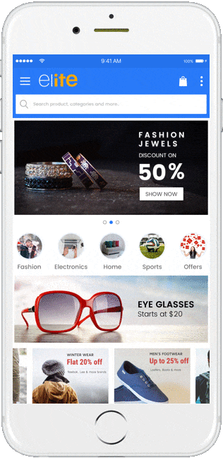 Multiple-home-page-layouts