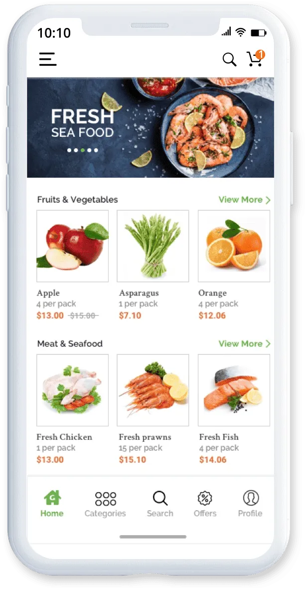 grocery store mobile app company