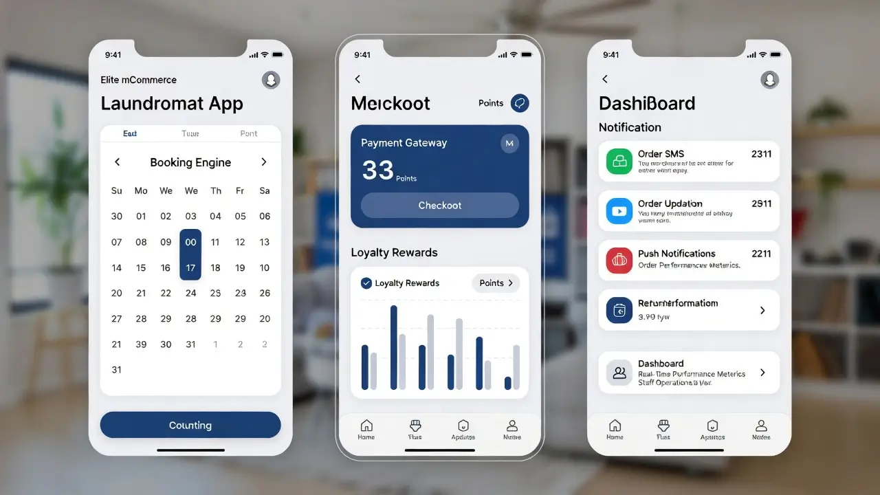 Laundry service mobile app Laundry service mobile app