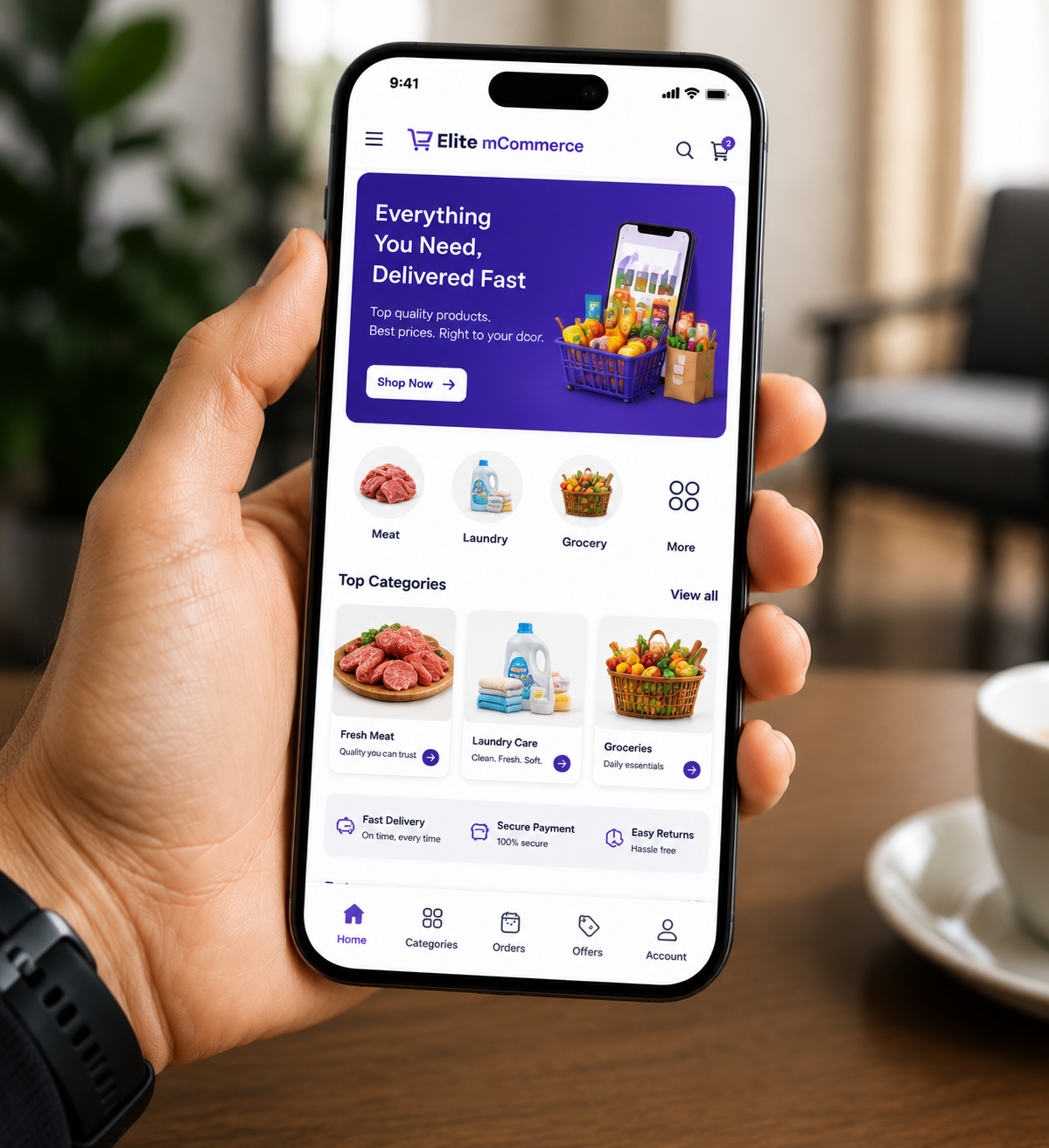 M commerce app store Mobile Commerce app